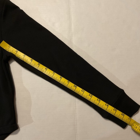 The North Face Girls Fleece Pullover Hoodie Black - Picture 5 of 9